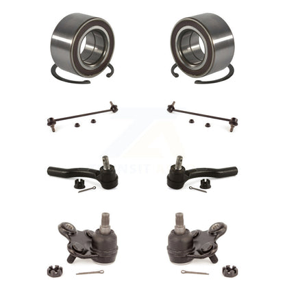 Bearing Lower Ball Joint Outer Tie Rod Link Front Kit (8Pc) For 12-16 Honda CR-V