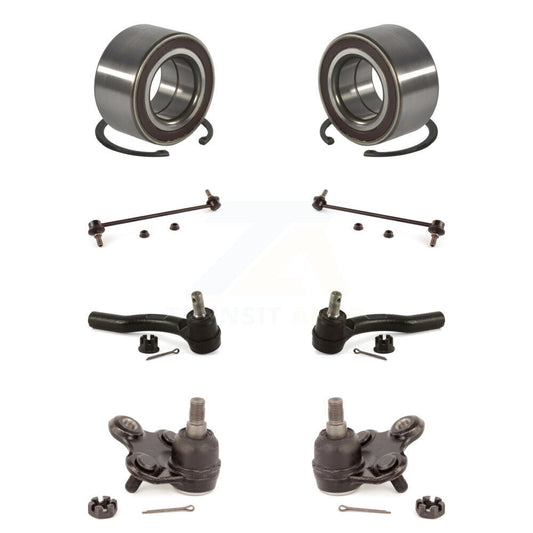 Bearing Lower Ball Joint Outer Tie Rod Link Front Kit (8Pc) For 12-16 Honda CR-V