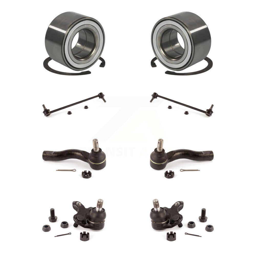 Bearing Lower Ball Joint Outer Tie Rod End Link Front Kit (8Pc) For Toyota RAV4
