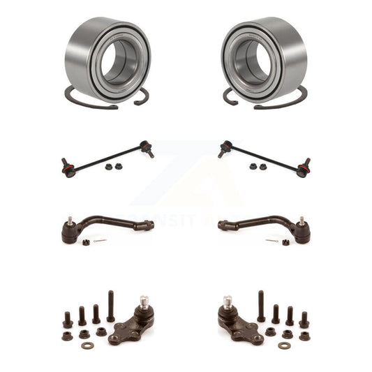Bearing Lower Ball Joint Outer Tie Rod & Link Front Kit (8Pc) For Hyundai Tucson
