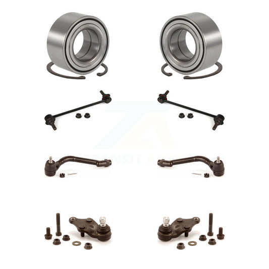 Bearing Lower Ball Joint Outer Tie Rod Link Front Kit (8Pc) For Kia Optima Azera