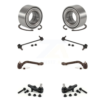 Bearing Lower Ball Joint Outer Tie Rod & Link Front Kit (8Pc) For Hyundai Tucson