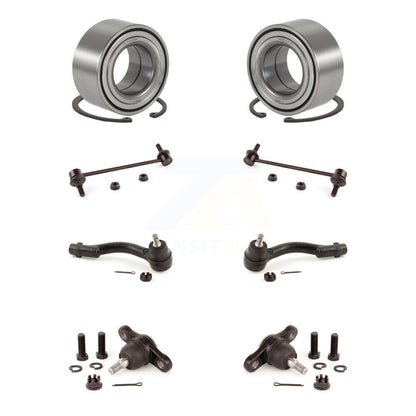 Bearing Lower Ball Joint Outer Tie Rod & Link Front Kit (8Pc) For Hyundai Tucson