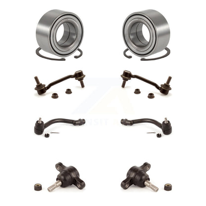 Bearing Lower Ball Joint Outer Tie Rod & Link Front Kit (8Pc) For Hyundai Sonata