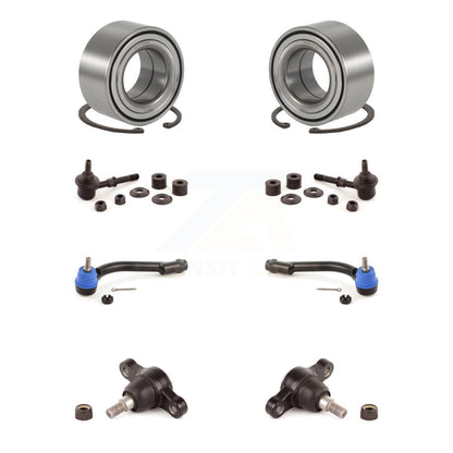 Wheel Bearing Lower Ball Joint Outer Tie Rod Link Front Kit (8Pc) For Kia Optima