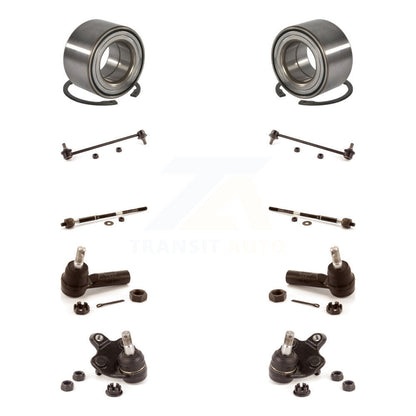 Bearing Lower Ball Joint Outer Inner Tie Rod & Link Front Kit (10Pc) For Toyota