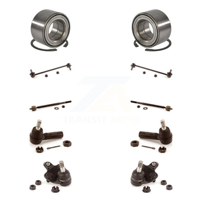 Bearing Lower Ball Joint Outer Inner Tie Rod & Link Front Kit (10Pc) For Toyota