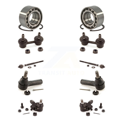 Bearing Lower Ball Joint Outer Inner Tie Rod & Link Front Kit (10Pc) For Toyota