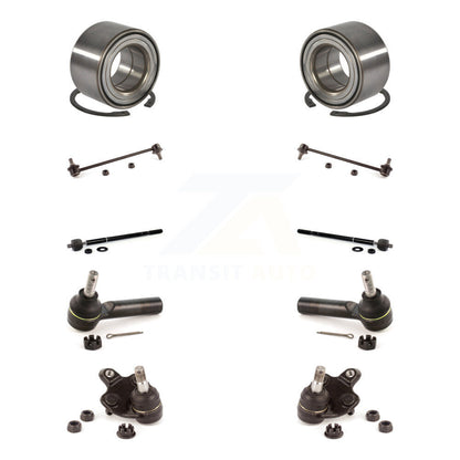 Bearing Lower Ball Joint Outer Inner Tie Rod & Link Front Kit (10Pc) For Toyota