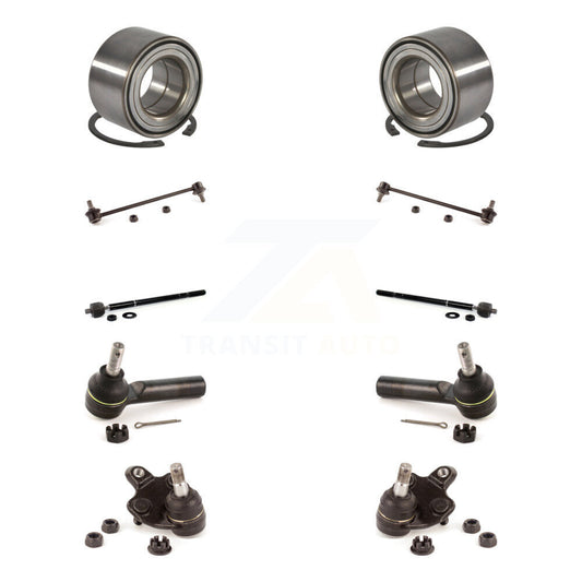 Bearing Lower Ball Joint Outer Inner Tie Rod & Link Front Kit (10Pc) For Toyota