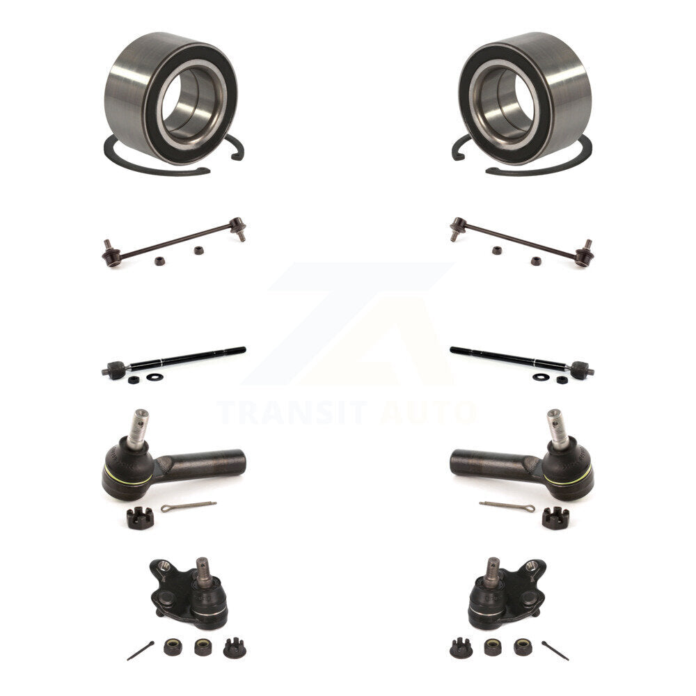 Bearing Lower Ball Joint Outer Inner Tie Rod & Link Front Kit For Toyota Matrix