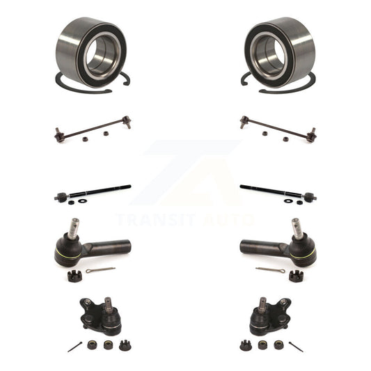 Bearing Lower Ball Joint Outer Inner Tie Rod & Link Front Kit For Toyota Matrix