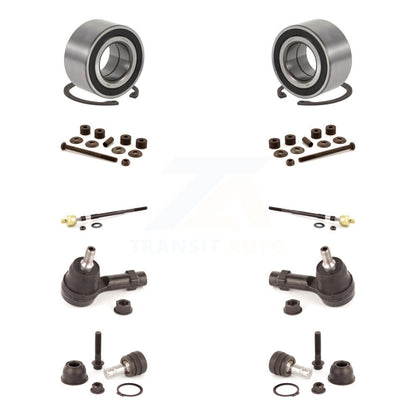 Wheel Bearing Lower Ball Joint Outer Inner Tie Rod & Sway Bar Link Front Kit For