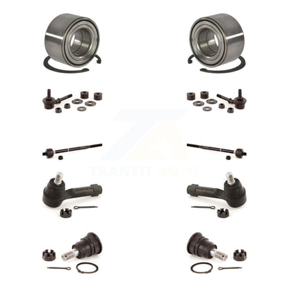 Bearing Lower Ball Joint Outer Inner Tie Rod & Link Front Kit For Nissan Sentra