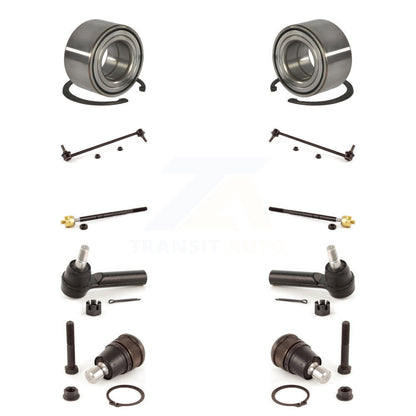 Bearing Lower Ball Joint Outer Inner Tie Rod End Link Front Kit (10Pc) For Ford