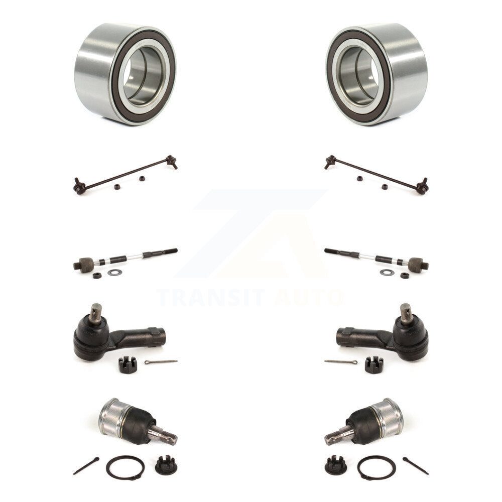 Bearing Lower Ball Joint Outer Inner Tie Rod Link Front Kit For Honda Ridgeline