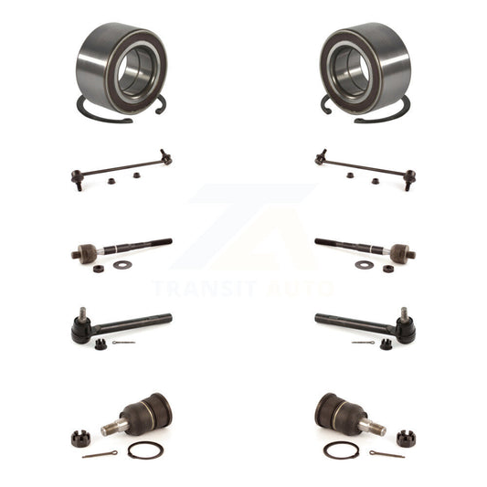 Bearing Lower Ball Joint Outer Inner Tie Rod & Link Front Kit For Honda Odyssey