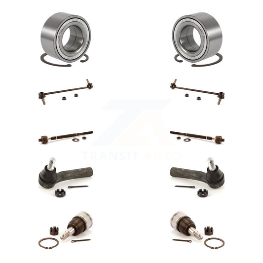 Bearing Lower Ball Joint Outer Inner Tie Rod & Link Front Kit For Honda Odyssey
