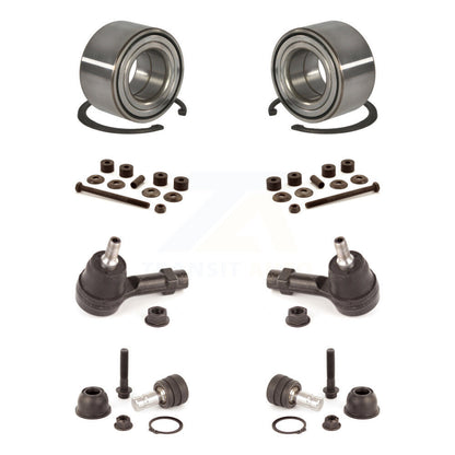 Bearing Lower Ball Joint Outer Tie Rod End Link Front Kit For Mitsubishi Lancer