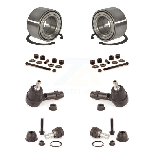 Bearing Lower Ball Joint Outer Tie Rod End Link Front Kit For Mitsubishi Lancer