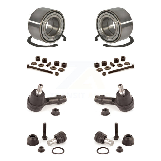 Bearing Lower Ball Joint Outer Tie Rod End Link Front Kit For Mitsubishi Lancer