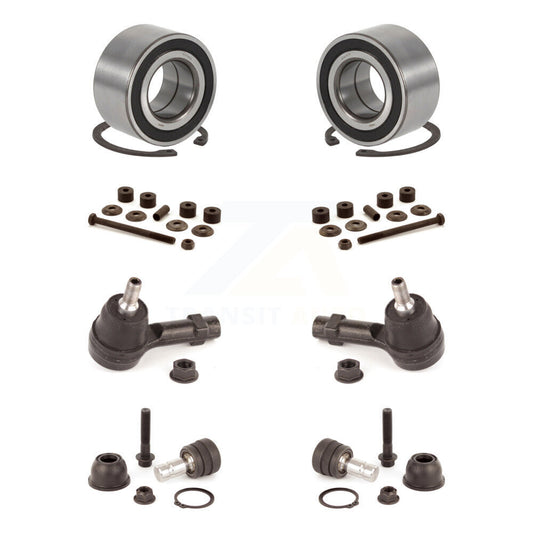 Bearing Lower Ball Joint Outer Tie Rod End Link Front Kit For Mitsubishi Lancer