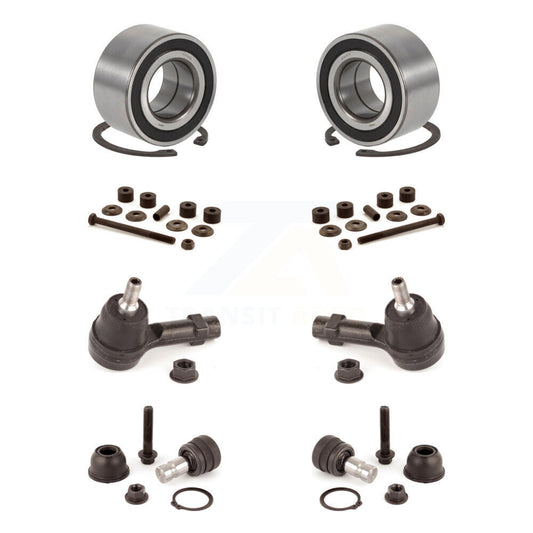 Bearing Lower Ball Joint Outer Tie Rod End Link Front Kit For Mitsubishi Lancer