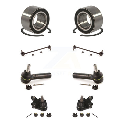 Bearing Lower Ball Joint Outer Tie Rod Link Front Kit For Toyota Matrix Pontiac