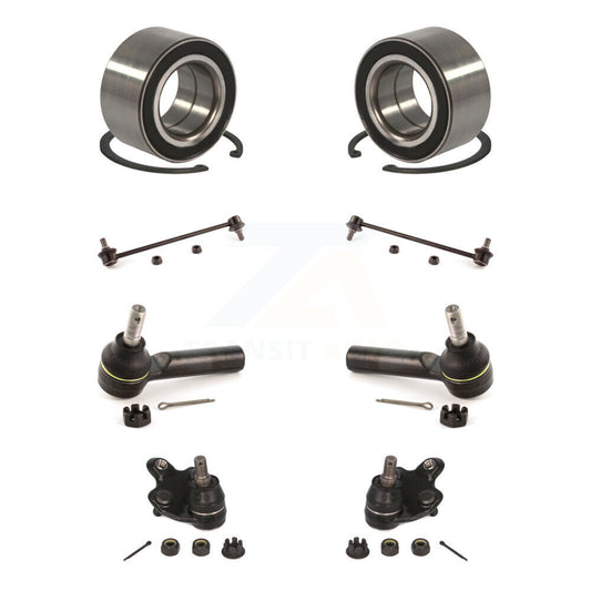 Bearing Lower Ball Joint Outer Tie Rod Link Front Kit For Toyota Matrix Pontiac