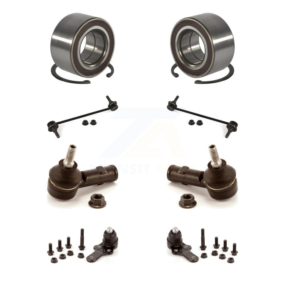 Bearing Lower Ball Joint Outer Tie Rod & Sway Bar Link Front Kit For Ford Focus