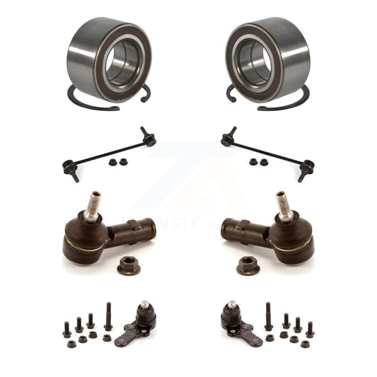 Bearing Lower Ball Joint Outer Tie Rod & Sway Bar Link Front Kit For Ford Focus