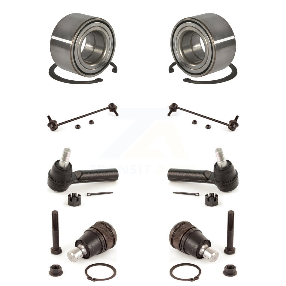 Bearing Lower Ball Joint Outer Tie Rod End Link Front Kit For Ford Escape Mazda