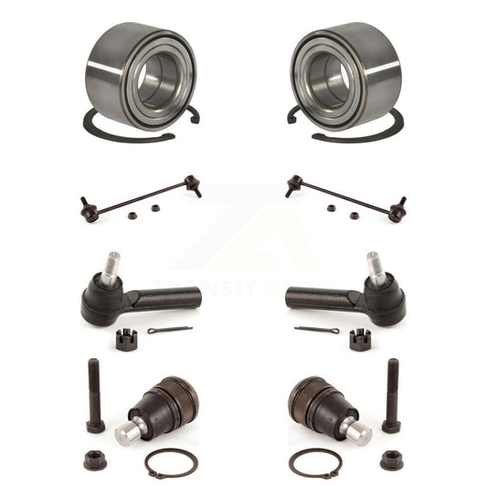 Bearing Lower Ball Joint Outer Tie Rod End Link Front Kit For Ford Escape Mazda
