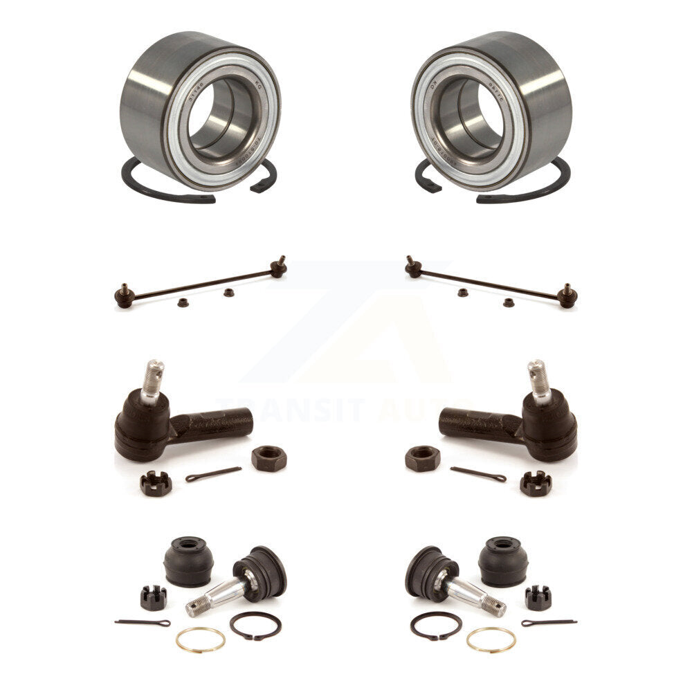 Bearing Lower Ball Joint Outer Tie Rod & Link Front Kit For Toyota Yaris Prius C
