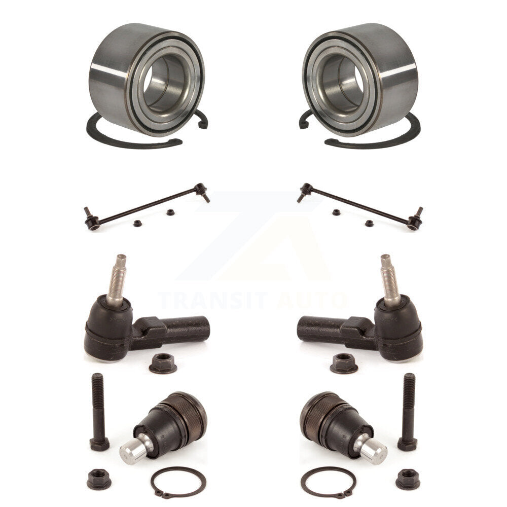 Bearing Lower Ball Joint Outer Tie Rod End Link Front Kit For Ford Escape Mazda
