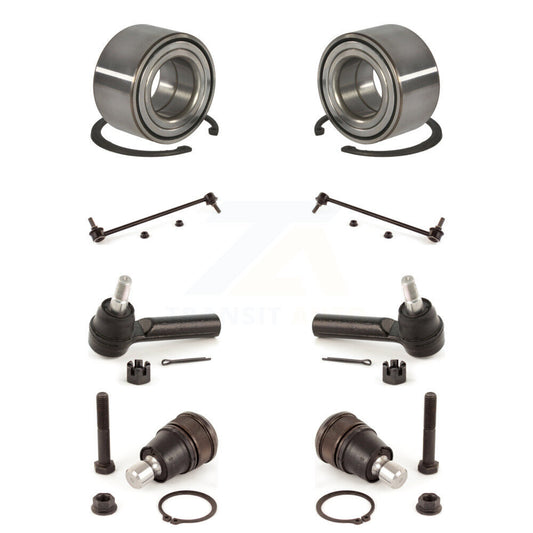 Bearing Lower Ball Joint Outer Tie Rod End Link Front Kit For Ford Escape Mazda