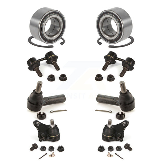 Bearing Lower Ball Joint Outer Tie Rod & Link Front Kit For Toyota RAV4 4 doors
