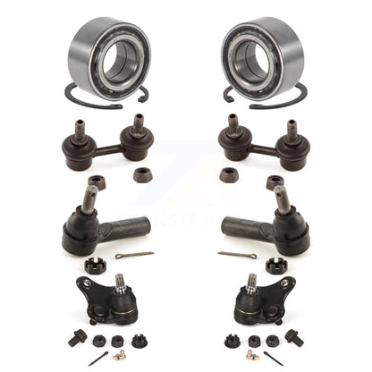 Bearing Lower Ball Joint Outer Tie Rod & Link Front Kit For Toyota RAV4 2 doors