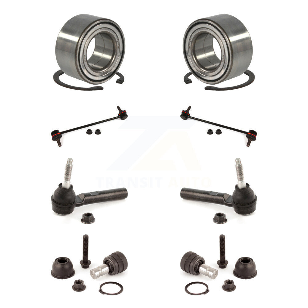 Bearing Lower Ball Joint Outer Tie Rod & Link Front Kit For Jeep Patriot Compass