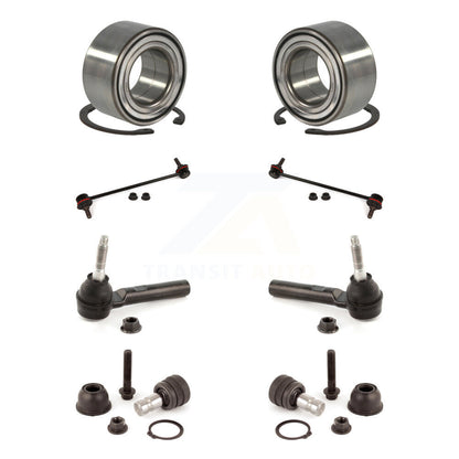 Bearing Lower Ball Joint Outer Tie Rod & Link Front Kit For Jeep Patriot Compass