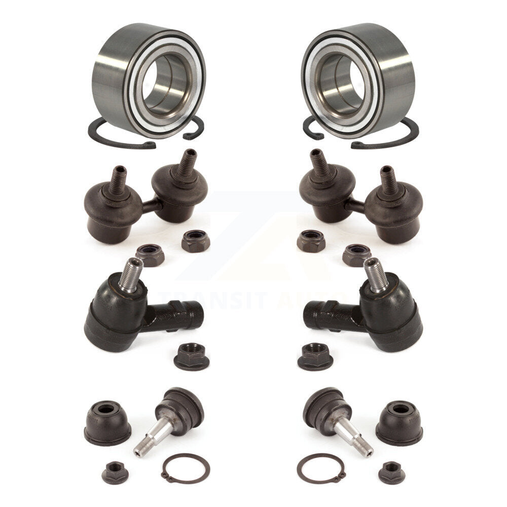 Bearing Lower Ball Joint Outer Tie Rod Link Front Kit For 01-06 Hyundai Elantra
