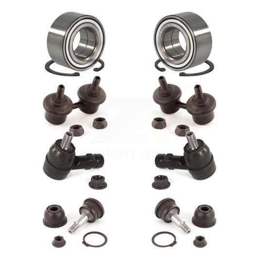 Bearing Lower Ball Joint Outer Tie Rod Link Front Kit For 01-06 Hyundai Elantra
