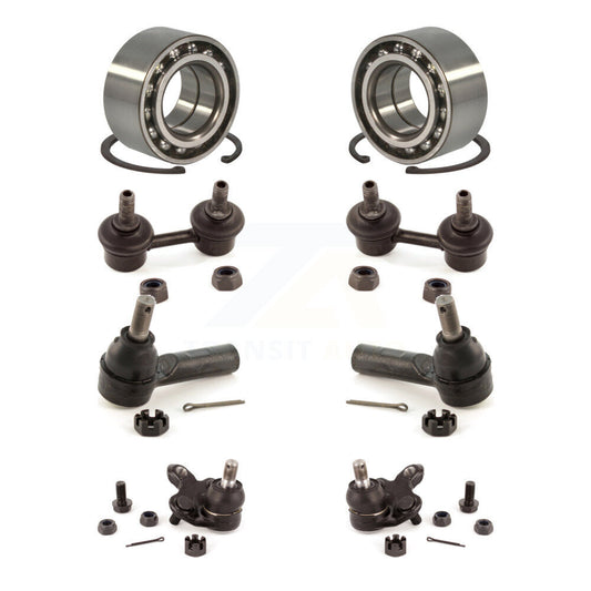 Bearing Lower Ball Joint Outer Tie Rod & Link Front Kit For Toyota Corolla Prizm