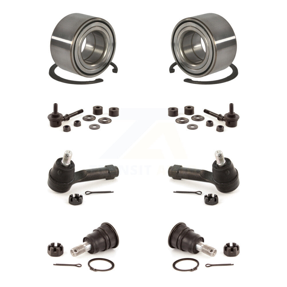 Bearing Lower Ball Joint Outer Tie Rod & Link Front Kit For 00-06 Nissan Sentra