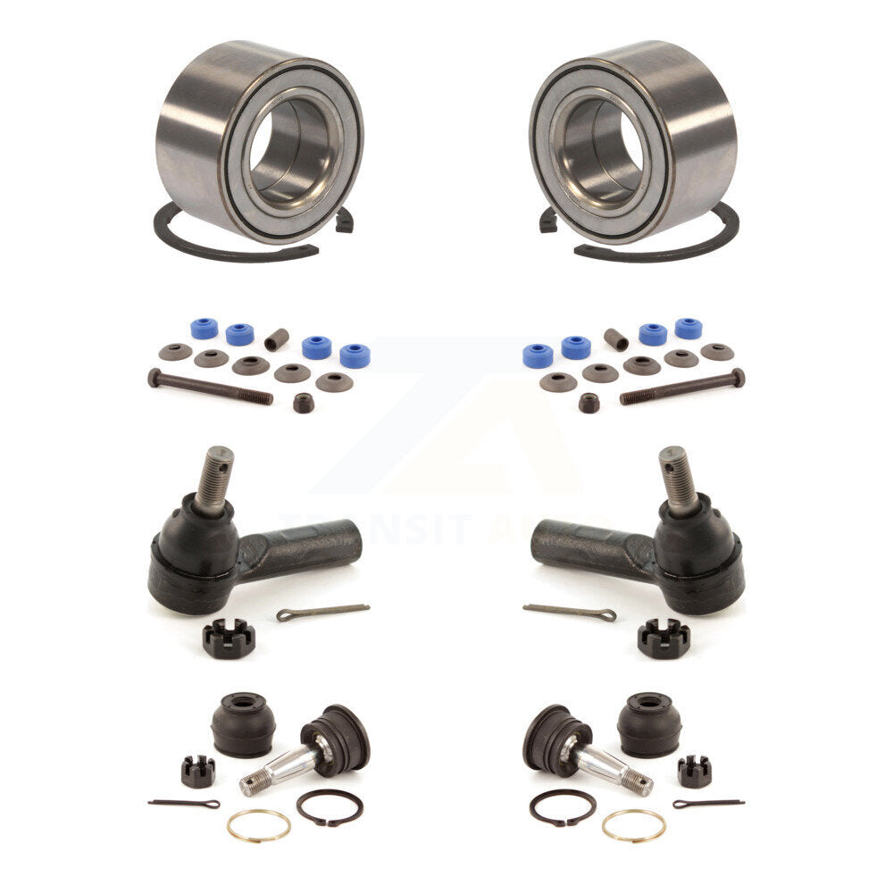 Bearing Lower Ball Joint Outer Tie Rod & Link Front Kit For Toyota Echo Scion xB