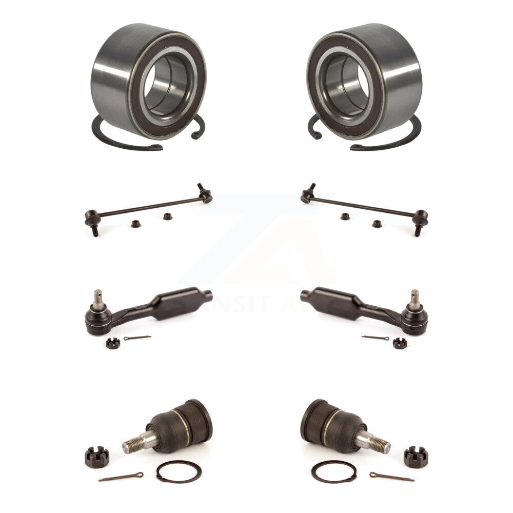 Bearing Lower Ball Joint Outer Tie Rod Link Front Kit For Honda Odyssey Touring