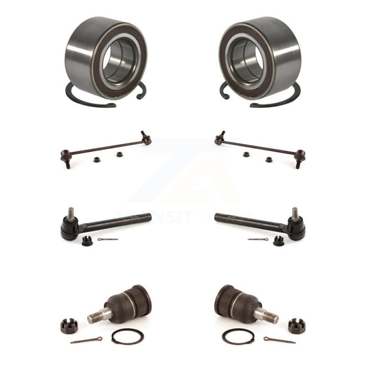 Bearing Lower Ball Joint Outer Tie Rod Sway Bar Link Front Kit For Honda Odyssey