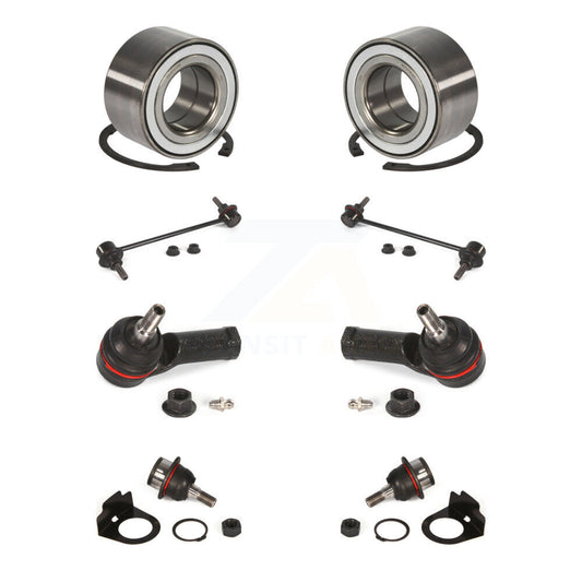 Bearing Lower Ball Joint Outer Tie Rod & Link Front Kit For Ford Transit Connect