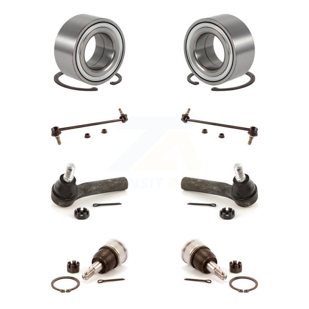 Bearing Lower Ball Joint Outer Tie Rod & Link Front Kit For 99-04 Honda Odyssey