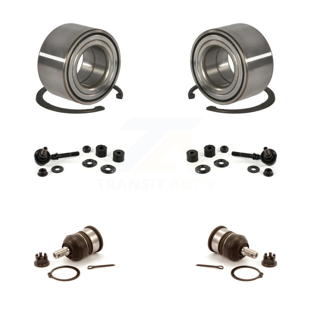 Bearing Lower Ball Joint & Link Front Kit For 97-00 Acura EL Without 4 Wheel ABS